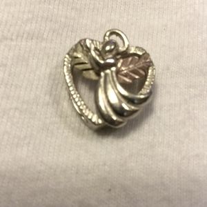 Vintage CCO Sterling Silver 12Kt gold pendant